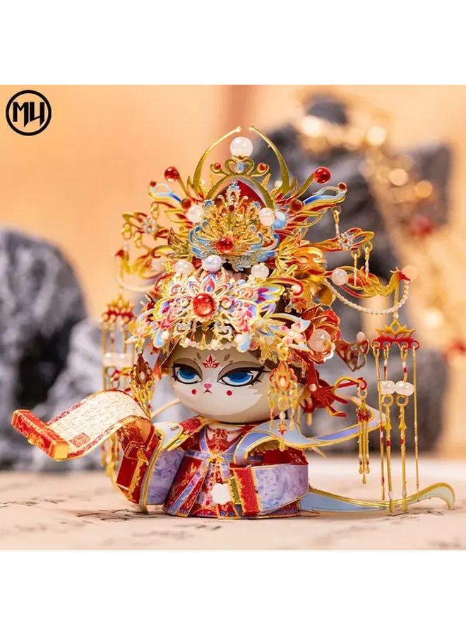 Empress Cat Metal Assembly Model Kit DIY Handmade Gift For Women - Image 2